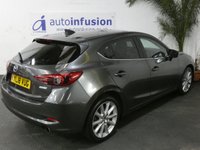 USED 2018 18 MAZDA 3 2.0 SPORT NAV 5d 118 BHP SAT NAV REAR VIEW CAMERA
