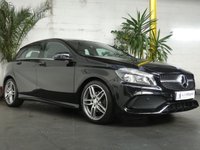 USED 2016 66 MERCEDES-BENZ A-CLASS 1.5 A 180 D AMG LINE 5d 107 BHP &pound;20 ROAD TAX SAT NAV 1 OWNER FSH