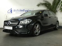 USED 2016 66 MERCEDES-BENZ A-CLASS 1.5 A 180 D AMG LINE 5d 107 BHP &pound;20 ROAD TAX SAT NAV 1 OWNER FSH