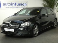 USED 2016 66 MERCEDES-BENZ A-CLASS 1.5 A 180 D AMG LINE 5d 107 BHP &pound;20 ROAD TAX SAT NAV 1 OWNER FSH
