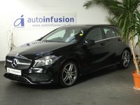 USED 2016 66 MERCEDES-BENZ A-CLASS 1.5 A 180 D AMG LINE 5d 107 BHP &pound;20 ROAD TAX SAT NAV 1 OWNER FSH