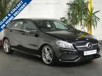 USED 2016 66 MERCEDES-BENZ A-CLASS 1.5 A 180 D AMG LINE 5d 107 BHP &pound;20 ROAD TAX SAT NAV 1 OWNER FSH