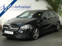 USED 2016 66 MERCEDES-BENZ A-CLASS 1.5 A 180 D AMG LINE 5d 107 BHP &pound;20 ROAD TAX SAT NAV 1 OWNER FSH