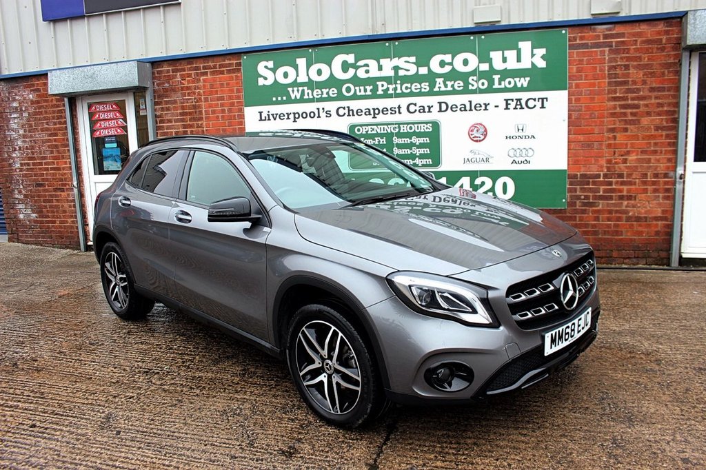 2018 68 MERCEDES-BENZ GLA-CLASS 1.6 GLA 180 URBAN EDITION 5d AUTO 121 BHP