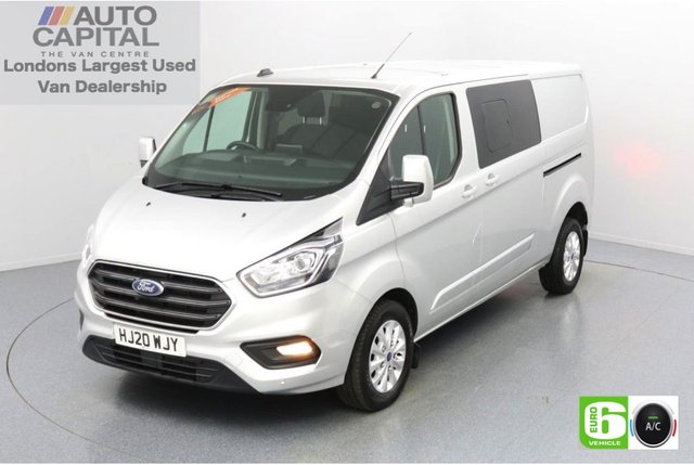 2020 20 FORD TRANSIT CUSTOM 2.0 300 Limited EcoBlue 130 Bhp L2 H1 5 Seats Combi Low Emission