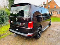 USED 2016 16 VOLKSWAGEN TRANSPORTER 2.0 T30 TDI KOMBI HIGHLINE BMT 148 BHP 1 Owner, F/VW/S/H, Blackberry in Colour