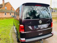 USED 2016 16 VOLKSWAGEN TRANSPORTER 2.0 T30 TDI KOMBI HIGHLINE BMT 148 BHP 1 Owner, F/VW/S/H, Blackberry in Colour