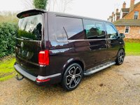 USED 2016 16 VOLKSWAGEN TRANSPORTER 2.0 T30 TDI KOMBI HIGHLINE BMT 148 BHP 1 Owner, F/VW/S/H, Blackberry in Colour