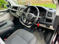 USED 2016 16 VOLKSWAGEN TRANSPORTER 2.0 T30 TDI KOMBI HIGHLINE BMT 148 BHP 1 Owner, F/VW/S/H, Blackberry in Colour