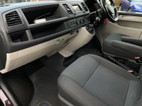 USED 2016 16 VOLKSWAGEN TRANSPORTER 2.0 T30 TDI KOMBI HIGHLINE BMT 148 BHP 1 Owner, F/VW/S/H, Blackberry in Colour