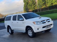 USED 2008 08 TOYOTA HI-LUX 3.0 4X4 D-4D D/C 169 BHP ** NO VAT ** NO VAT  + CANOPY