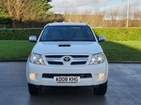 USED 2008 08 TOYOTA HI-LUX 3.0 4X4 D-4D D/C 169 BHP ** NO VAT ** NO VAT  + CANOPY