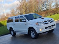 USED 2008 08 TOYOTA HI-LUX 3.0 4X4 D-4D D/C 169 BHP ** NO VAT ** NO VAT  + CANOPY