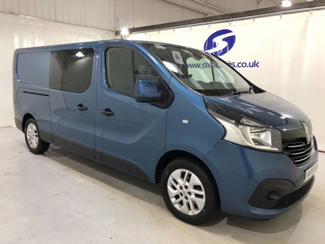 2016 66 RENAULT TRAFIC 1.6 LL29 SPORT NAV ENERGY DCI CREW 125 BHP