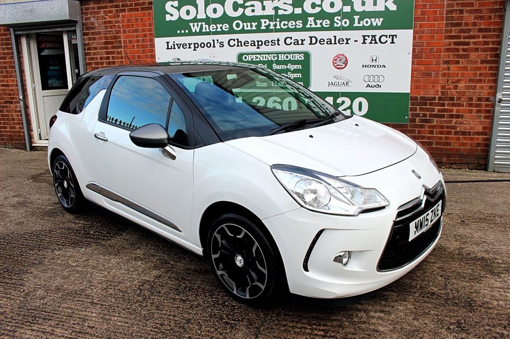 2015 15 CITROEN DS3 1.2 PURETECH DSTYLE PLUS S/S 3d 109 BHP