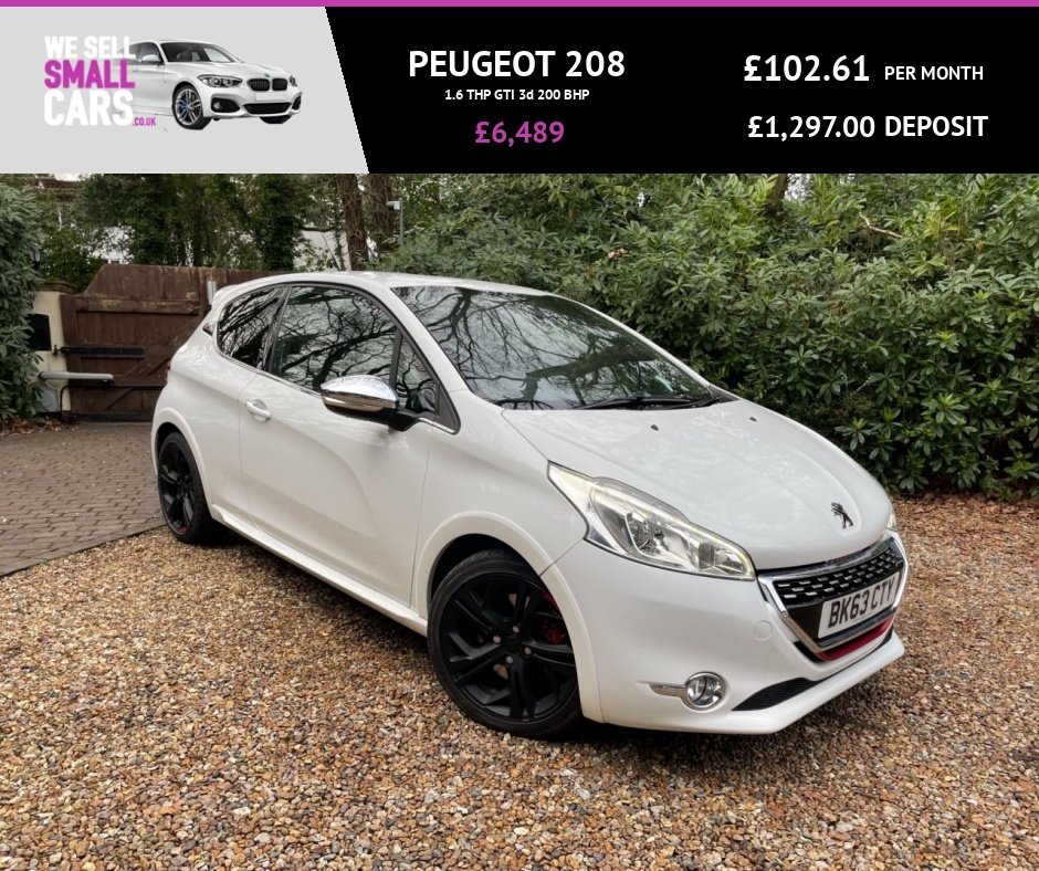 View our PEUGEOT 208
