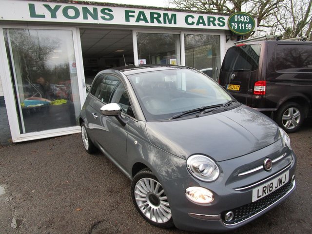 2018 18 Fiat 500 1.2 MIRROR 3d 69 BHP *SPECIAL EDITION WITH SUNROOF + ALLOYS*