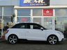 USED 2012 62 AUDI A1 1.6 TDI CONTRAST EDITION 3d 105 BHP Finished in GLACIER WHITE with contrasting SPORTS cloth trim. This Audi A1 Special Edition is a posh small car that is comfortable, practical, fun and great to drive. If you're looking for a small, easy-to-drive car but don't want to compromise on quality, then this car is well worth a look. Features include Zero road tax, 17" Alloys, A/Con,  B/Tooth and much more. Dealer Serviced at 13778 miles, 44076 miles, 60876 miles (Cam Belt and Water Pump), and at 75706 miles. 12 Months MOT.