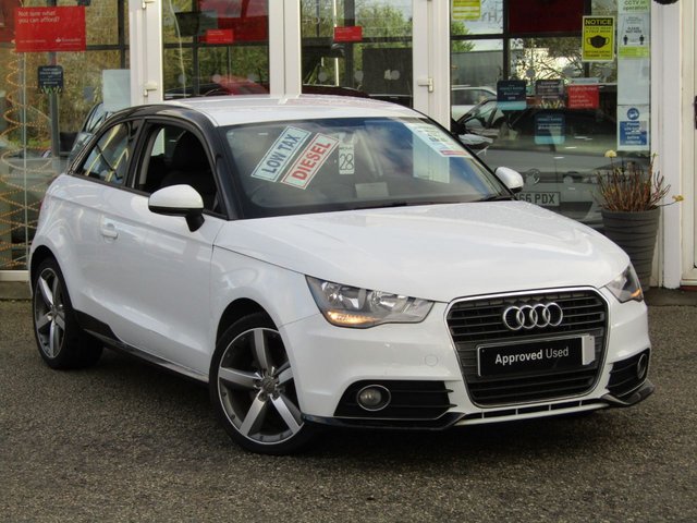 2012 62 Audi A1 1.6 TDI CONTRAST EDITION 3d 105 BHP