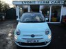 USED 2017 17 FIAT 500C 1.2 CONVERTIBLE LOUNGE 3d 69 BHP NEW SHAPE *7