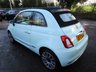 USED 2017 17 FIAT 500C 1.2 CONVERTIBLE LOUNGE 3d 69 BHP NEW SHAPE *7