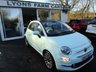 USED 2017 17 FIAT 500C 1.2 CONVERTIBLE LOUNGE 3d 69 BHP NEW SHAPE *7