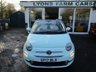 USED 2017 17 FIAT 500C 1.2 CONVERTIBLE LOUNGE 3d 69 BHP NEW SHAPE *7