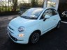 USED 2017 17 FIAT 500C 1.2 CONVERTIBLE LOUNGE 3d 69 BHP NEW SHAPE *7
