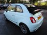 USED 2017 17 FIAT 500C 1.2 CONVERTIBLE LOUNGE 3d 69 BHP NEW SHAPE *7