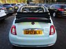 USED 2017 17 FIAT 500C 1.2 CONVERTIBLE LOUNGE 3d 69 BHP NEW SHAPE *7