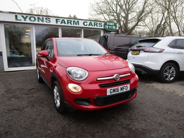 2016 16 Fiat 500x 1.6 POP 5d 110 BHP
