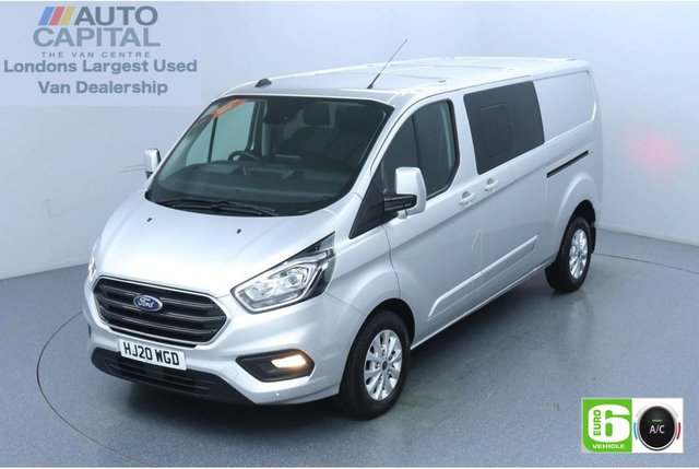 2020 20 FORD TRANSIT CUSTOM 2.0 300 Limited EcoBlue 130 Bhp L2 H1 5 Seats Combi Low Emission