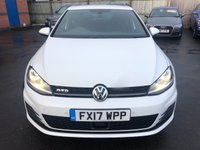USED 2017 17 VOLKSWAGEN GOLF 2.0 GTD 5d 181 BHP 1 OWNER GOLF GTD WITH A LOW MILEAGE AND A FULL SERVICE HISTORY