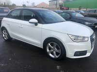 USED 2017 17 AUDI A1 1.4 SPORTBACK TFSI SPORT 5d 123 BHP 1 OWNER FROM NEW