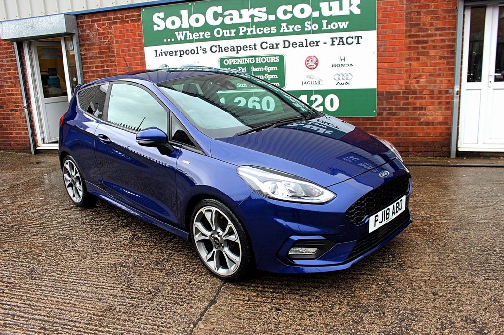2018 18 FORD FIESTA 1.0 ST-LINE 3d 99 BHP