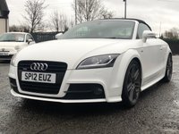 USED 2012 12 AUDI TT 2.0 TDI QUATTRO S LINE BLACK EDITION 2d 168 BHP CLICK AND COLLECT AVAILABLE