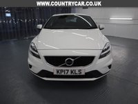 USED 2017 17 VOLVO V40 2.0 T2 R-DESIGN NAV PLUS 5d 120 BHP WITH FACTORY FITTED EXTRA OF FRONT & REAR PARK ASSIST AND THE VOLVO REPUTATION FOR SAFTEY THIS CAR WONT DISAPOINT.