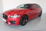 USED 2016 66 JAGUAR XF 2.0 R-SPORT 4d AUTO-2 OWNER CAR-SUNROOF-HEATED RED AND BLACK LEATHER, 