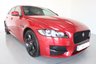 USED 2016 66 JAGUAR XF 2.0 R-SPORT 4d AUTO-2 OWNER CAR-SUNROOF-HEATED RED AND BLACK LEATHER, 