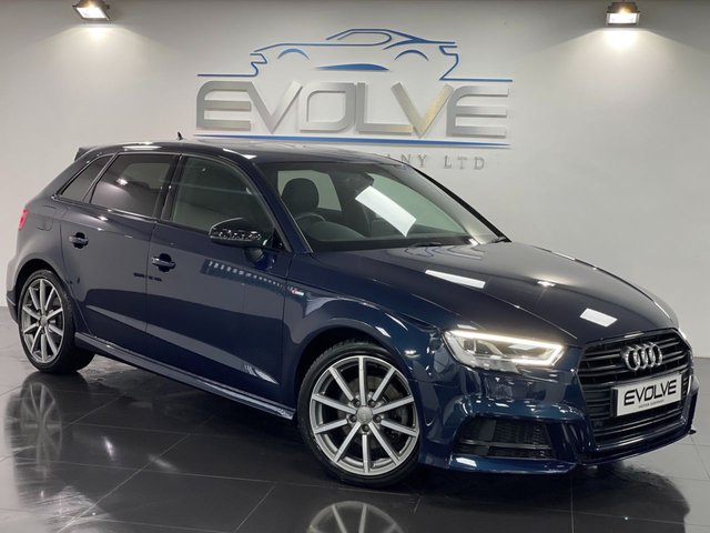 2017 17 Audi A3 2.0 TFSI BLACK EDITION 5d 188 BHP