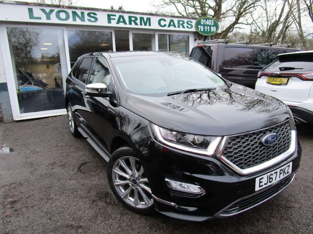 2017 67 Ford Edge 2.0 VIGNALE TDCI POWERSHIFT AWD 5d 207 BHP AUTOMATIC ALL WHEEL DRIVE *PANO ROOF + ELECTRIC SUNROOF*