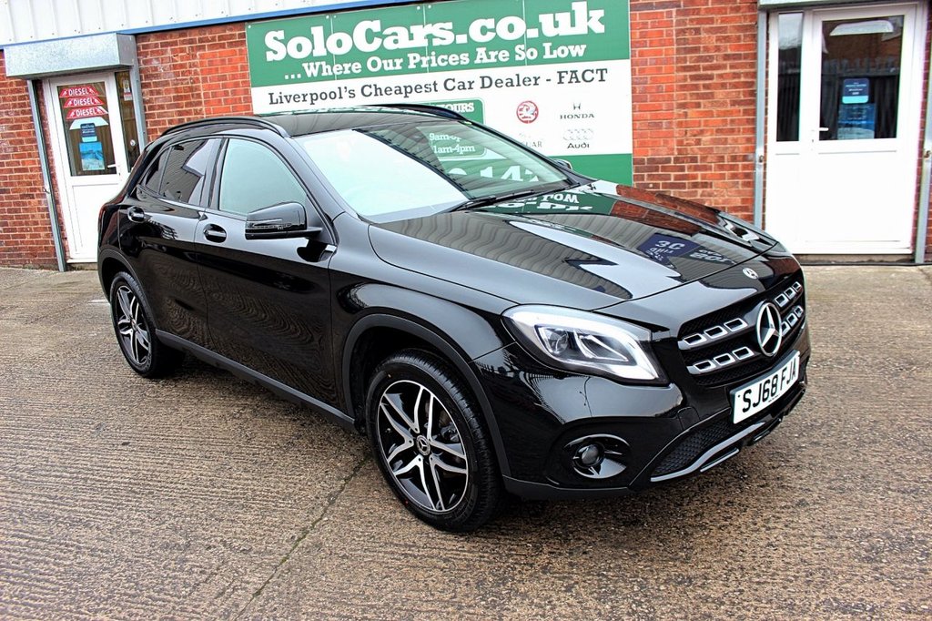 2018 68 MERCEDES-BENZ GLA-CLASS 1.6 GLA 180 URBAN EDITION 5d AUTO 121 BHP