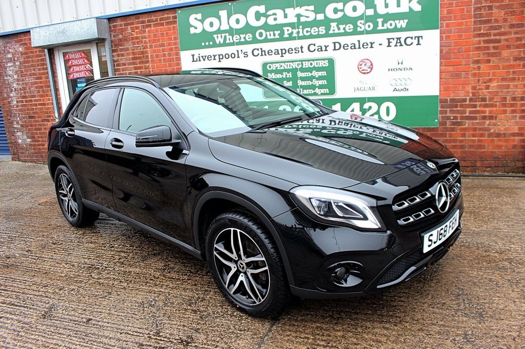 2018 68 MERCEDES-BENZ GLA-CLASS 1.6 GLA 180 URBAN EDITION 5d AUTO 121 BHP