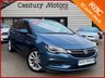 USED 2016 66 VAUXHALL ASTRA 1.6 CDTI Design Apple CarPlay MEDIA NAV 5dr 