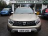 USED 2019 19 DACIA DUSTER 1.3 COMFORT TCE 5d 130 BHP NEW SHAPE Full Service History + Just Serviced, One Owner, Balance of Dacia Warranty + MOT until March 2022