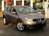 USED 2011 11 NISSAN QASHQAI 1.6 ACENTA 5d 117 BHP Finished in BRONZE Metallic with contrasting GREY CLOTH SEATS. The Qashqai is one of the best selling SUV's around at the moment. This petrol model is comfy, easy to drive and has enough space for 5 adults. Features include, Cruise Control, Climate, Front Fogs, Power Folding Mirrors and much more. Dealer Serviced at 8434 miles, 19052 miles, 25126 miles, 32827 miles, 40473 miles, 46737 miles and at 54446 miles. MOT is due 12/12/2021.
