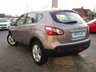 USED 2011 11 NISSAN QASHQAI 1.6 ACENTA 5d 117 BHP Finished in BRONZE Metallic with contrasting GREY CLOTH SEATS. The Qashqai is one of the best selling SUV's around at the moment. This petrol model is comfy, easy to drive and has enough space for 5 adults. Features include, Cruise Control, Climate, Front Fogs, Power Folding Mirrors and much more. Dealer Serviced at 8434 miles, 19052 miles, 25126 miles, 32827 miles, 40473 miles, 46737 miles and at 54446 miles. MOT is due 12/12/2021.