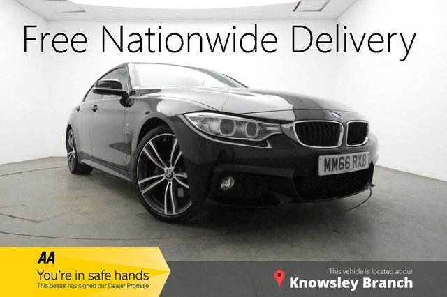 2016 66 BMW 4 SERIES 2.0 420D M SPORT GRAN COUPE 4d AUTO 188 BHP