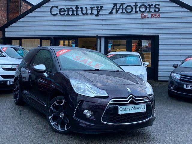 2014 14 Citroen DS3 1.6 e-HDI Airdream DSPORT PLUS 3dr FULL LEATHER