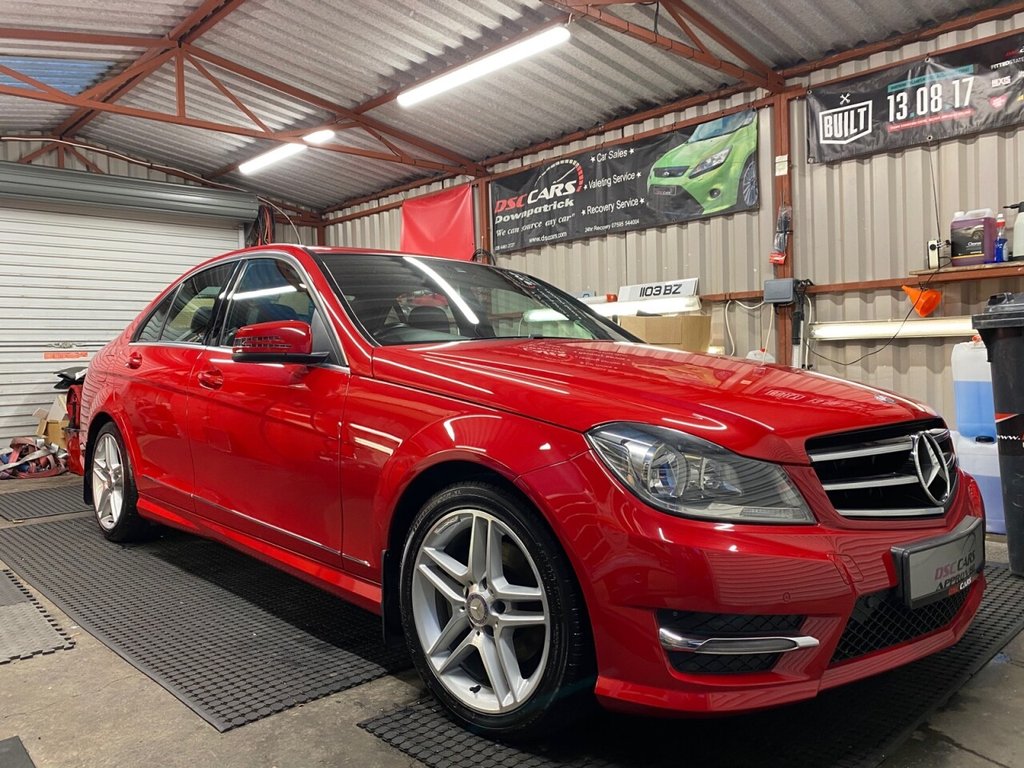 USED 2014 MERCEDES-BENZ C CLASS 2.1 C250 CDI AMG SPORT EDITION PREMIUM 4d 202 BHP IMMACULATE CONDITION THROUGHOUT